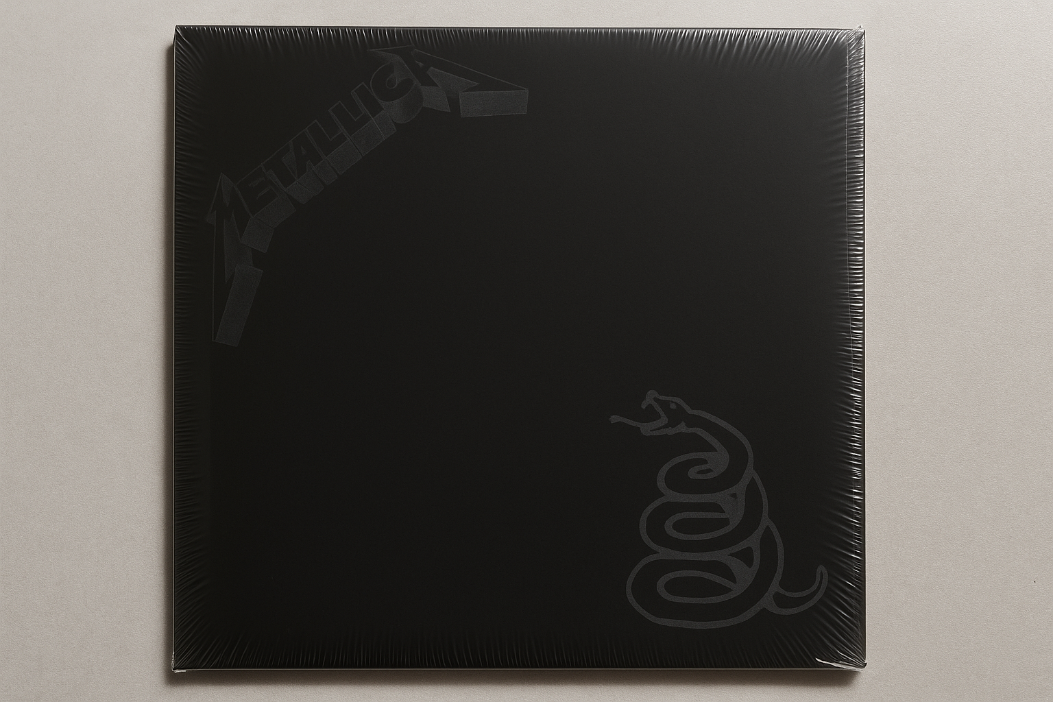Metallica (black album) US 1st Pressing ORIGINAL 1991 (2Lp) SEALED LOOK!